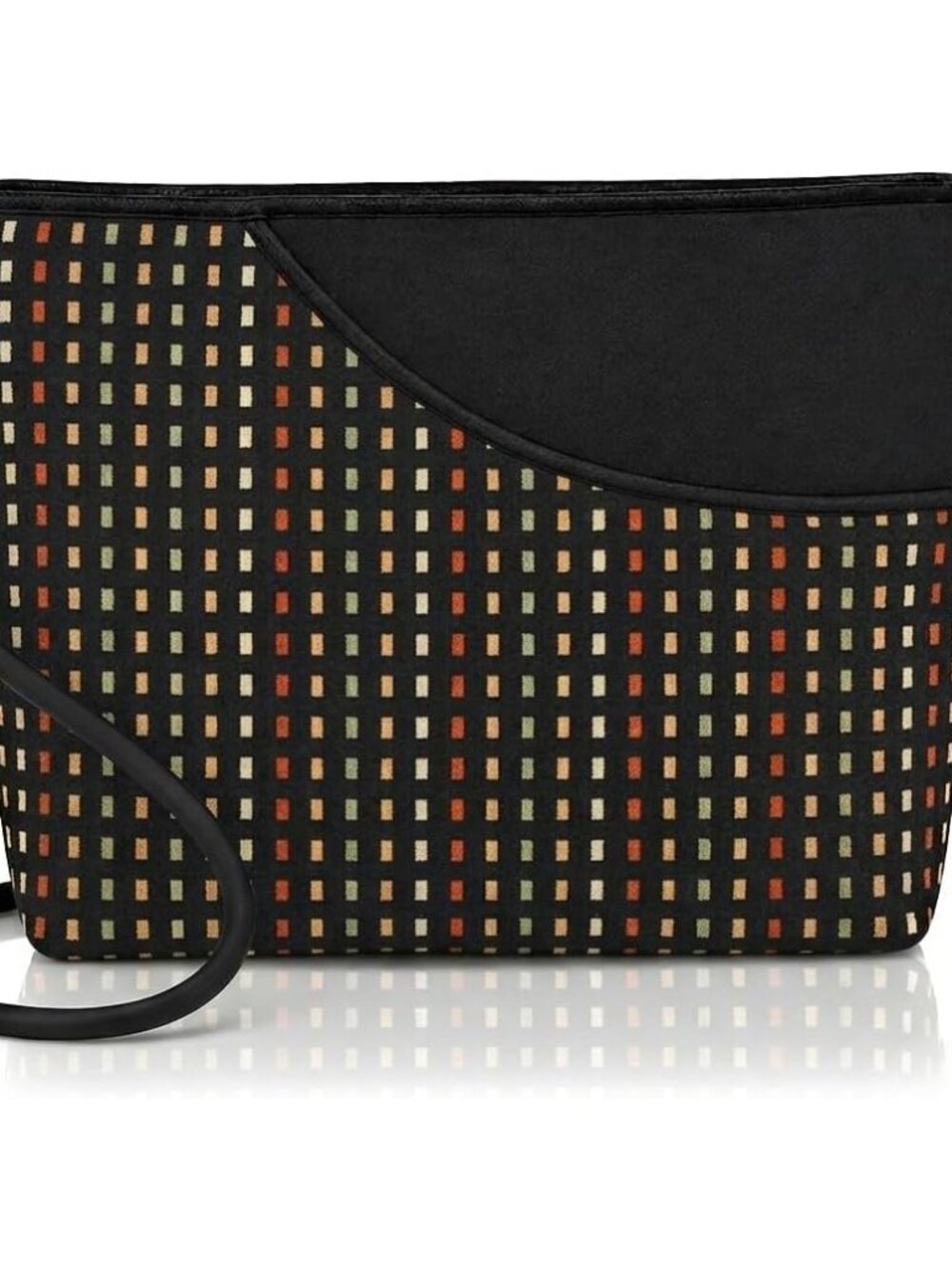 Women's Tapestry Claire Purse Crossbody Handbag, Adjustable Cord, Hand